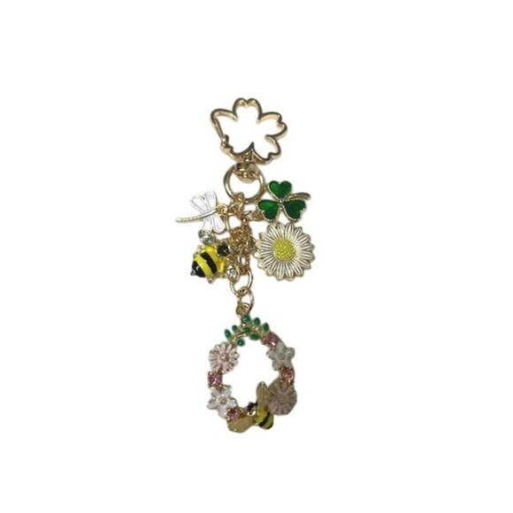 Unbranded Handbags - Buzzed, Blessed & Botanically Dressed - Unbranded Bag Charm/Key Chain